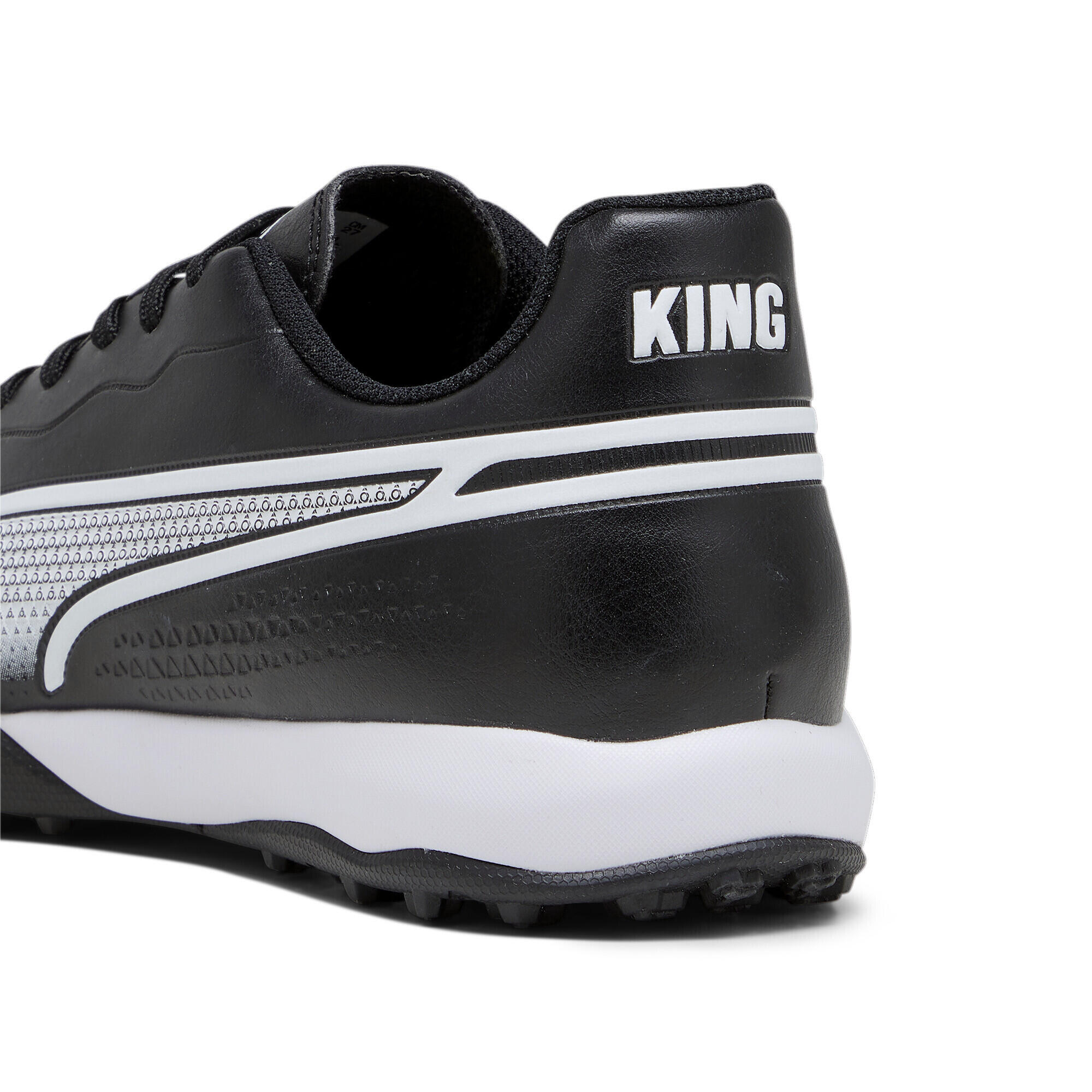Scarpe da calcio KING MATCH TT PUMA Black White 4/7