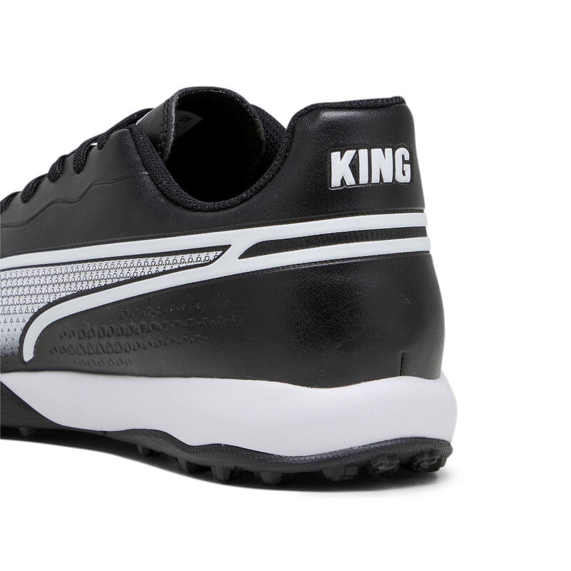 Ghete de fotbal unisex Puma King Match Tt, Negru