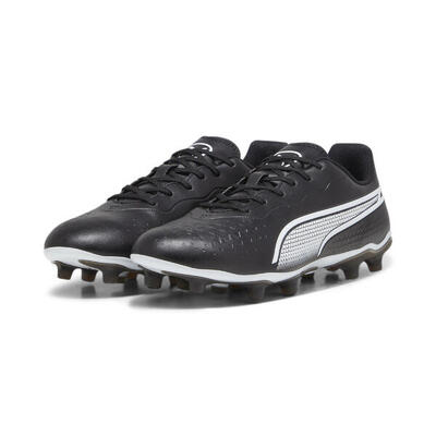 King match fg/ag voetbalschoenen puma black white