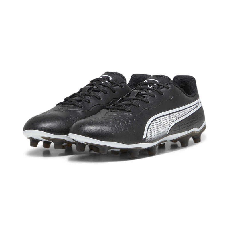 KING MATCH FG/AG voetbalschoenen PUMA Black White