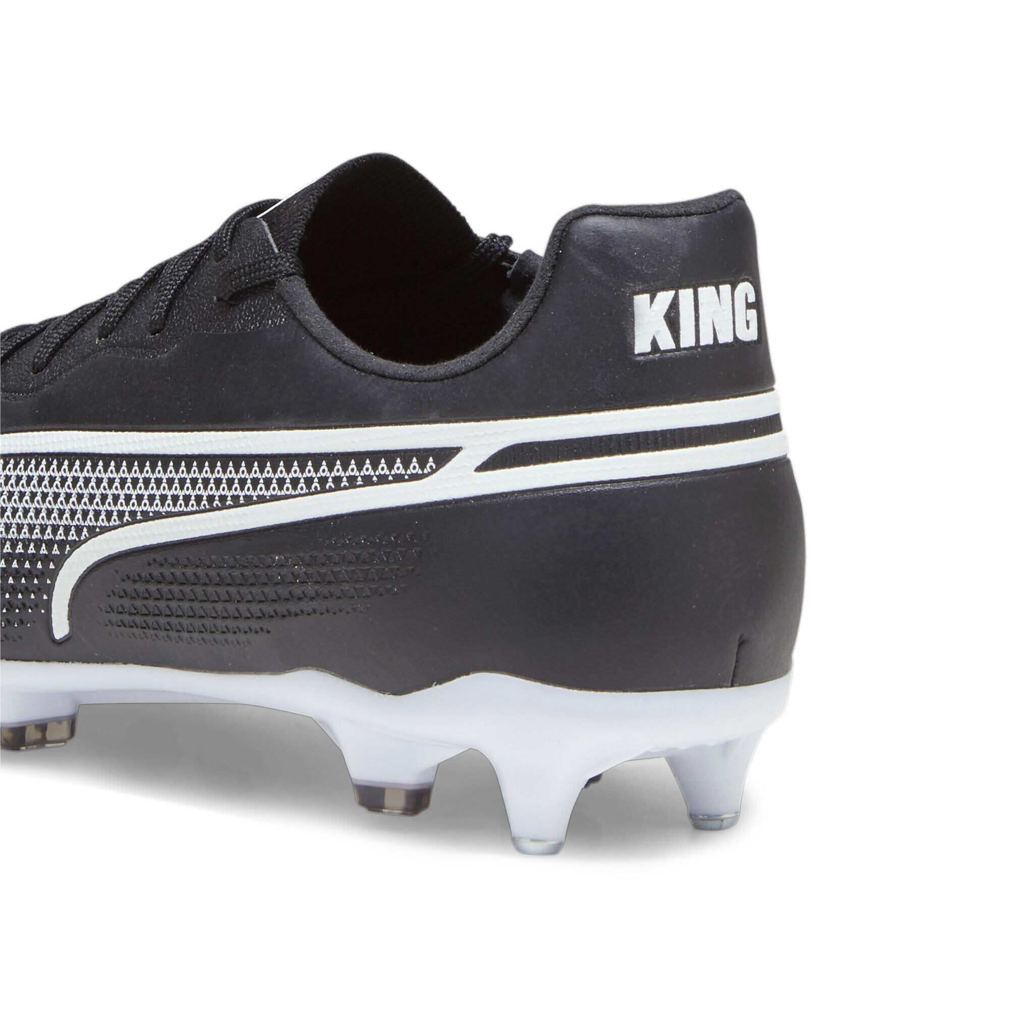 KING PRO MxSG voetbalschoenen PUMA Black White 4/7