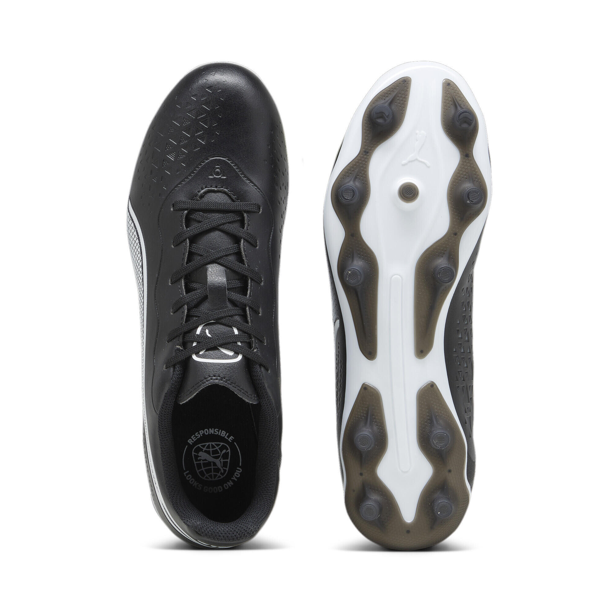 Chaussures de football KING MATCH FG/AG PUMA Black White 6/7
