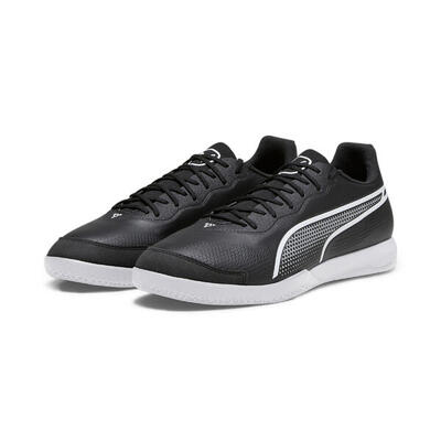 King pro it voetbalschoenen puma black white