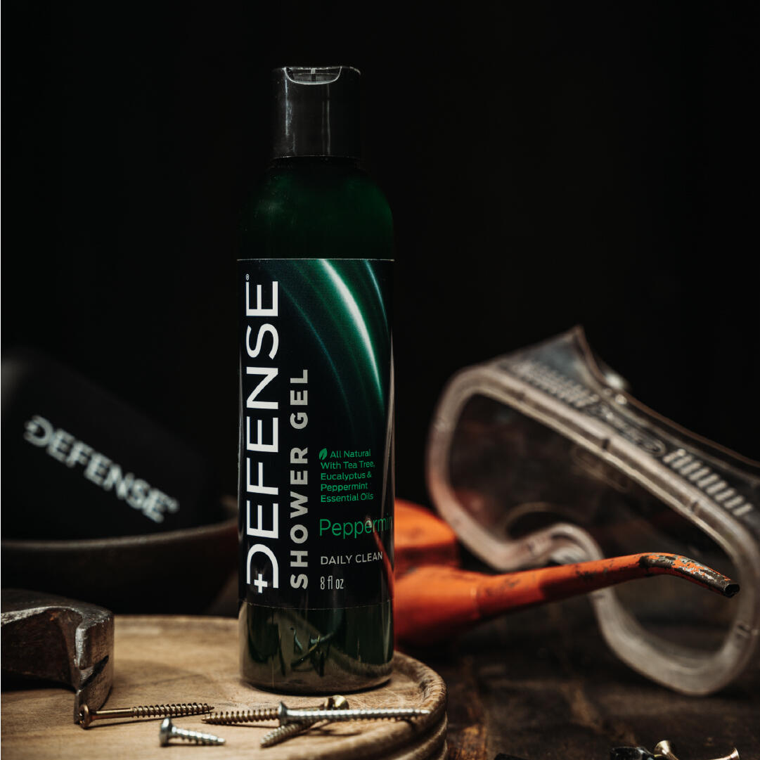 DEFENSE Peppermintový sprchový gel, pro sportovce, Defense