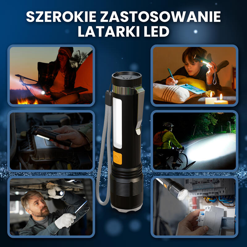 Latarka myśliwska Extralink Wili - 700lm - akumulator USB