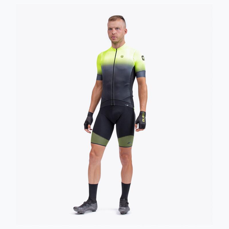 Alé Gradient Fluo Yellow Short Sleeve Jersey