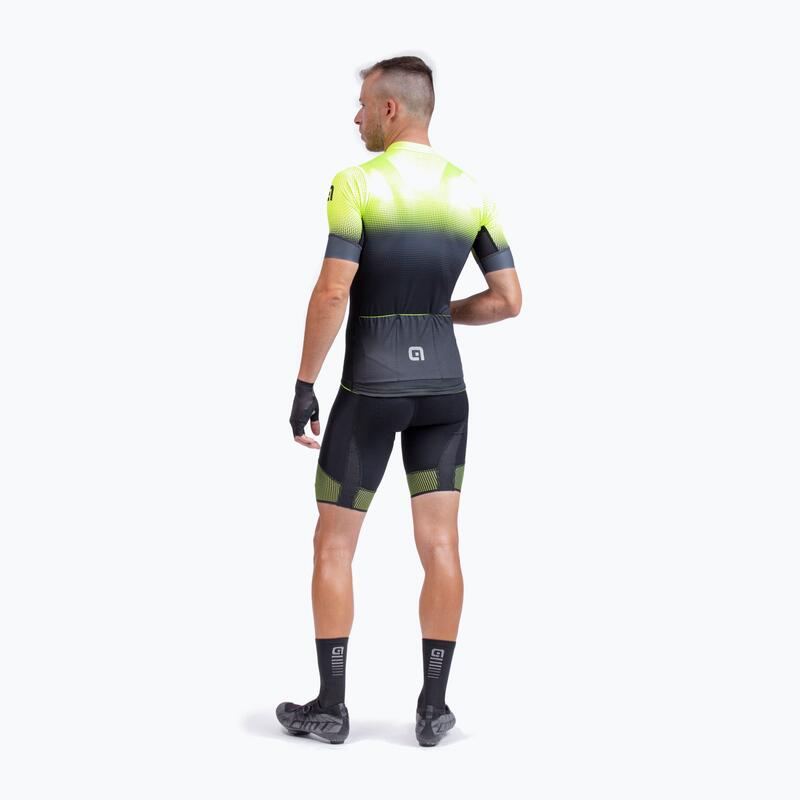 Alé Gradient Fluo Yellow Short Sleeve Jersey