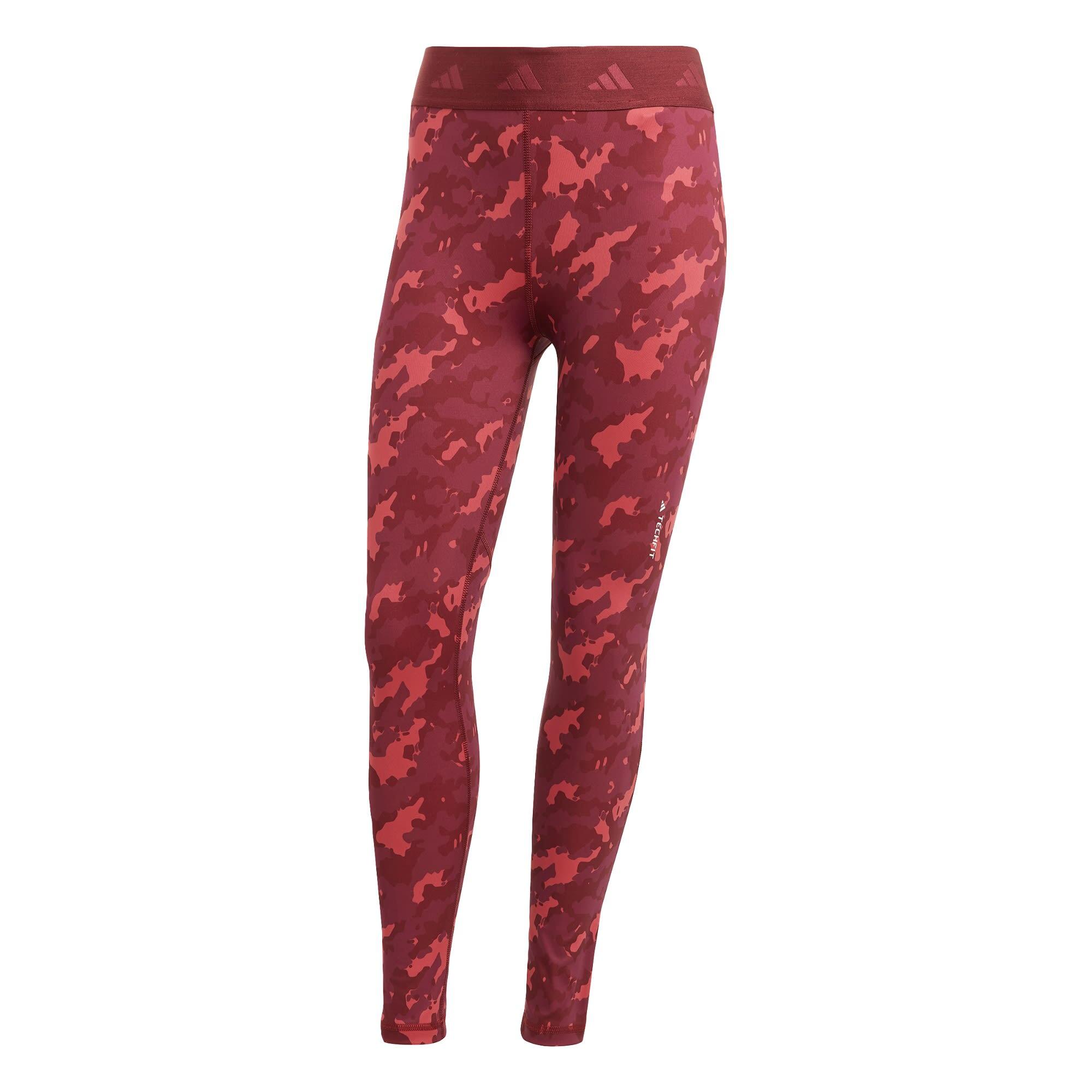 Leggings Techfit 7/8 con stampa mimetica