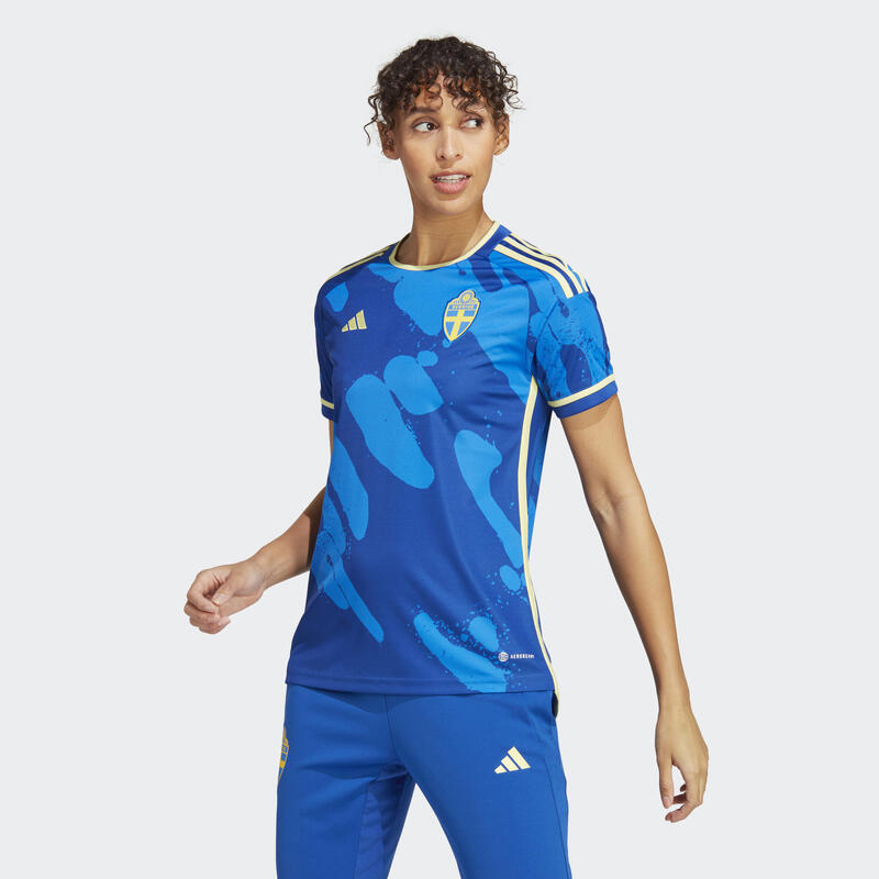 Camiseta segunda equipación selección femenina Suecia 23