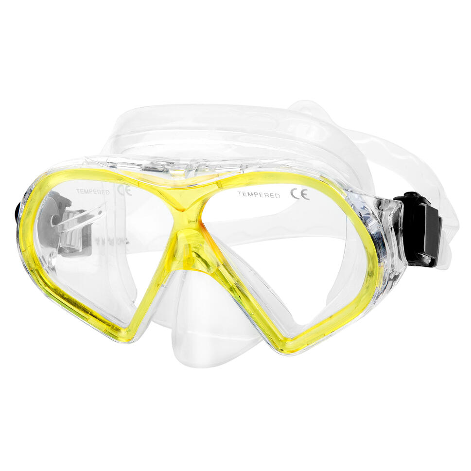 Zestaw do snorkelingu damski: maska + fajka do nurkowania Spokey Flona