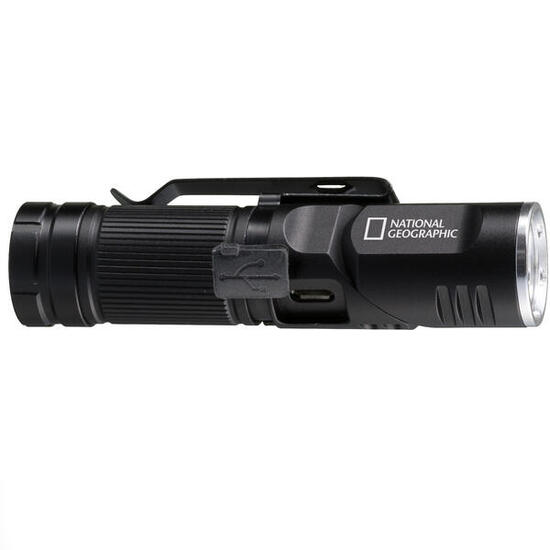 NATIONAL GEOGRAPHIC ILUMINOS 450 450 Lampe torche LED avec support de tête 450 l