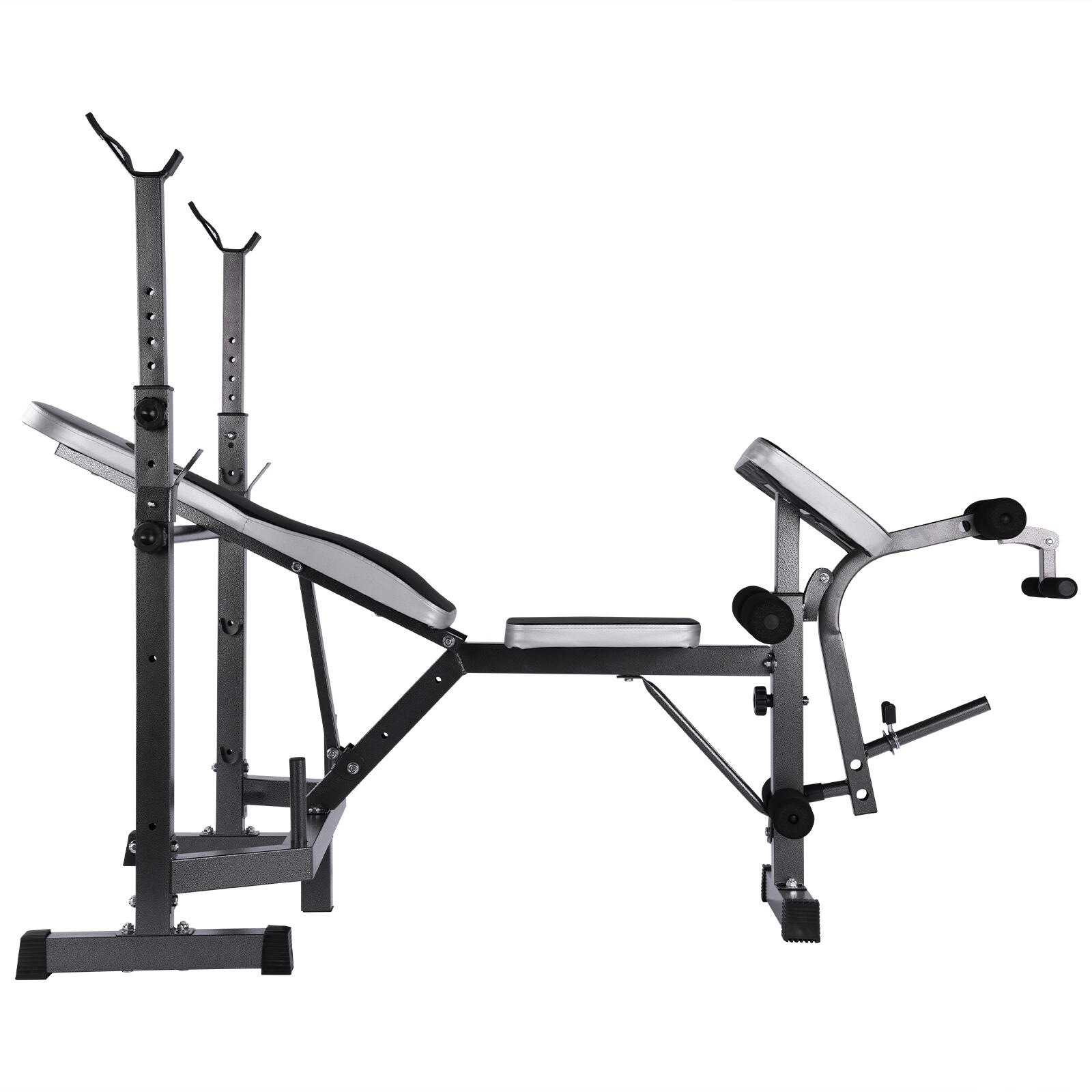 Banc de Musculation Multistation avec Rack pour Poids Inclinable Fitness Tech 5/7