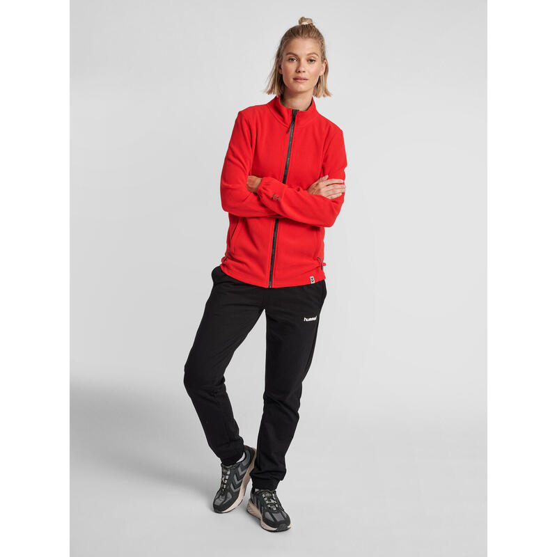 Hummel Fleece Jacket Hmlnorth Full Zip Fleece Jacket Woman