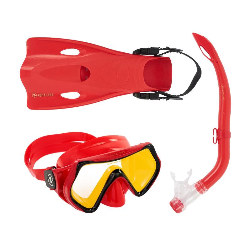 Kit de snorkel para ninos Aqualung Hero set