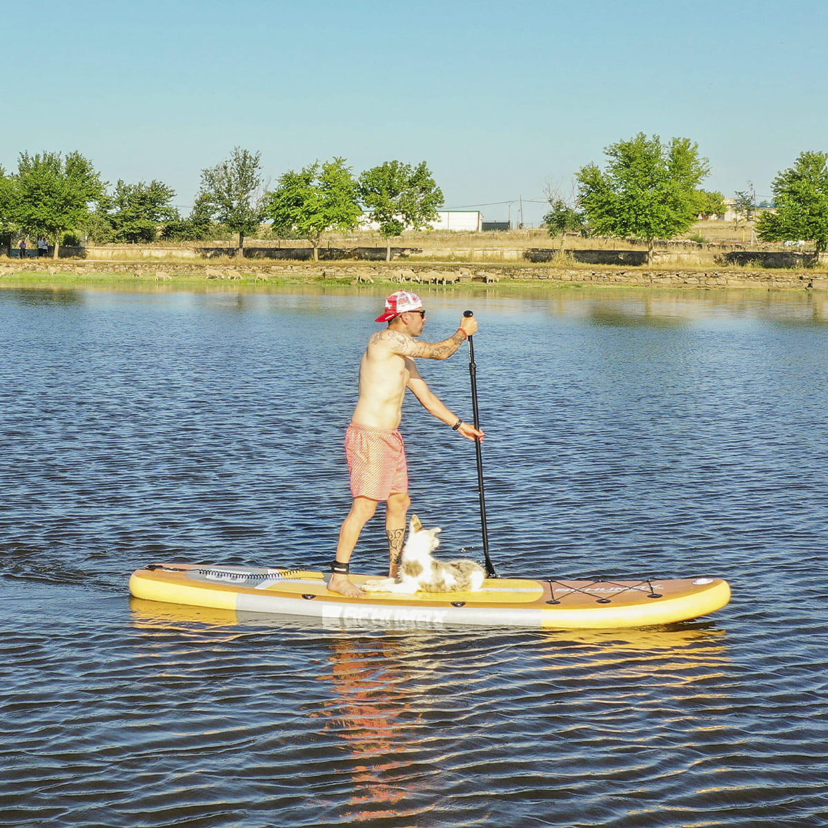 Tabla paddle surf hinchable BEHUMAX Be wave atlantic 11" 4/5
