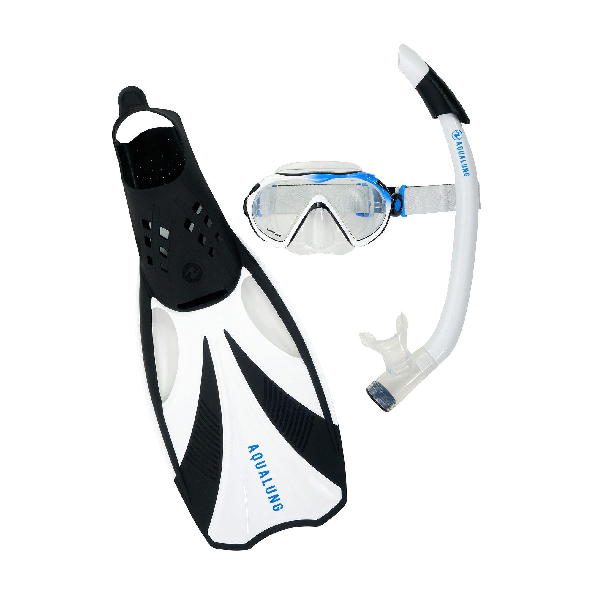 Kit de snorkel en el set de snorkel del conjunto de brújulas de Aqualung 2/3