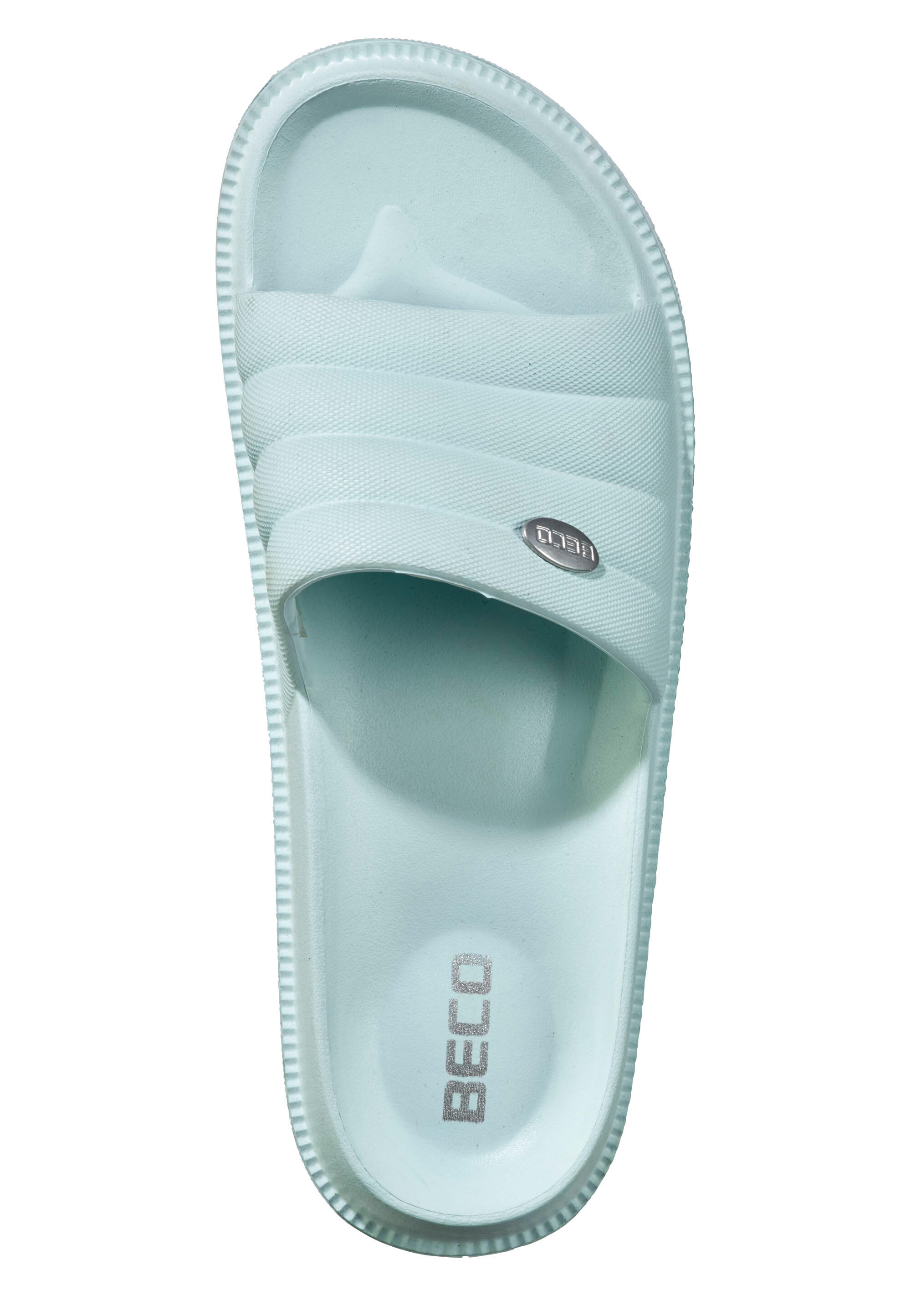 Beco Ladies Bath Slippers Easywalk | Aqua/turquoise 5/5