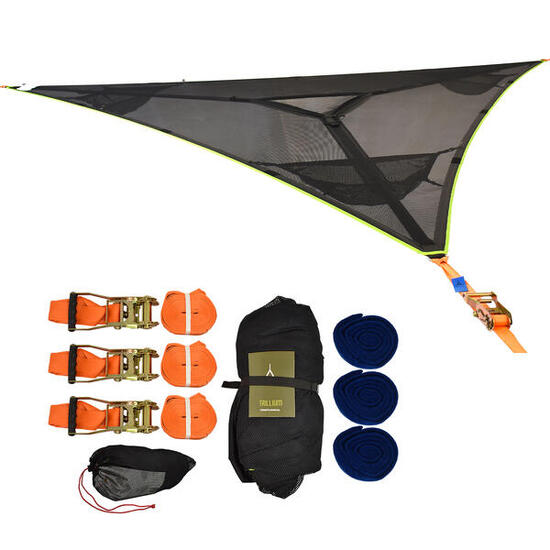 Hamac Trillium 3 personnes Outdoor Trekking Double tente d'arbre 4x4 m