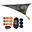 Hamac Trillium 3 personnes Outdoor Trekking Double tente d'arbre 4x4 m
