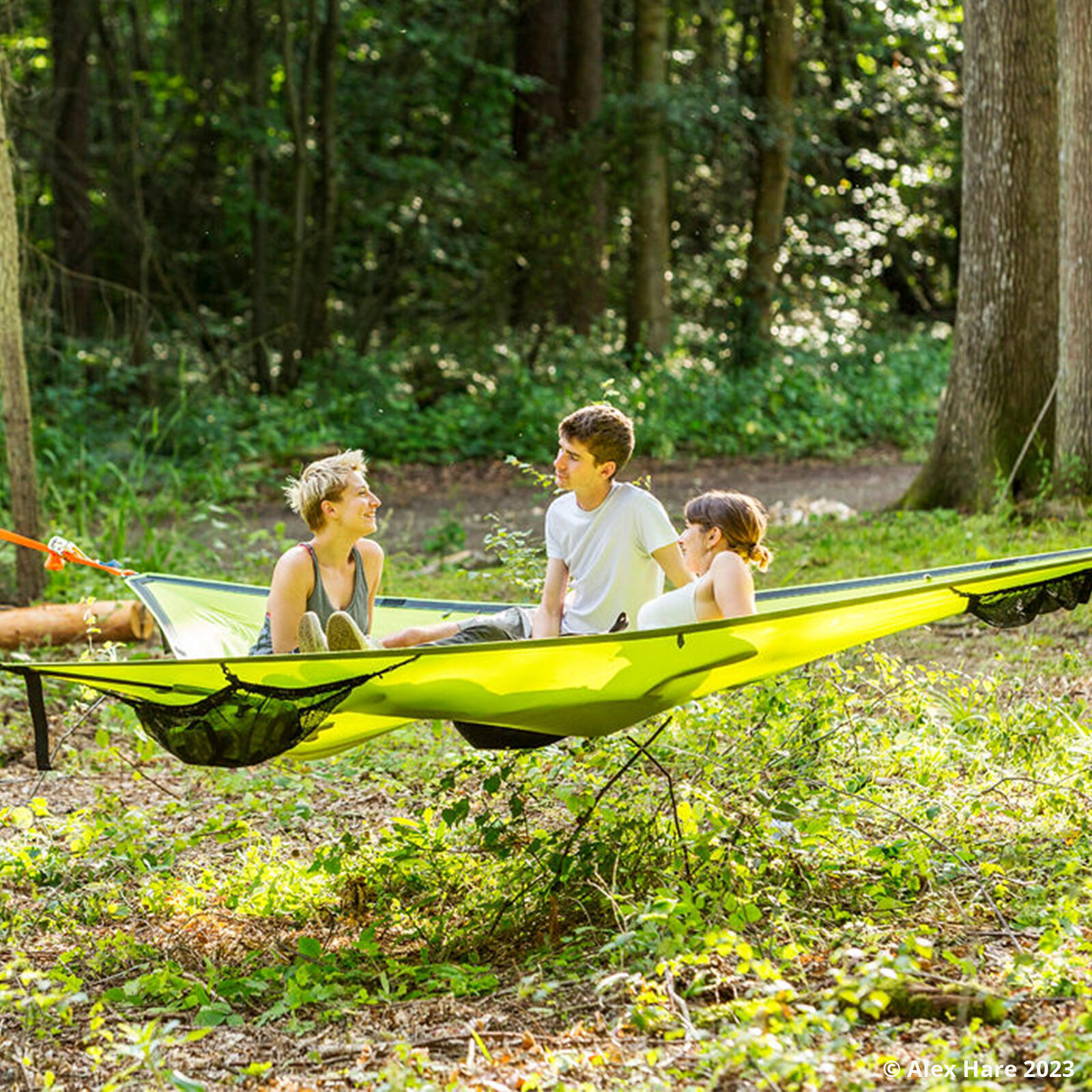 Amaca Trillium 3 persone trekking Outdoor doppia tenda ad albero 4x4 m 2/5