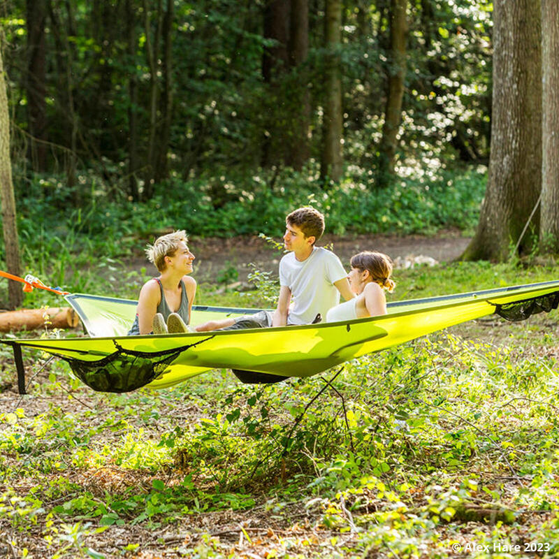 Hamac Trillium 3 personnes Outdoor Trekking Double tente d'arbre 4x4 m