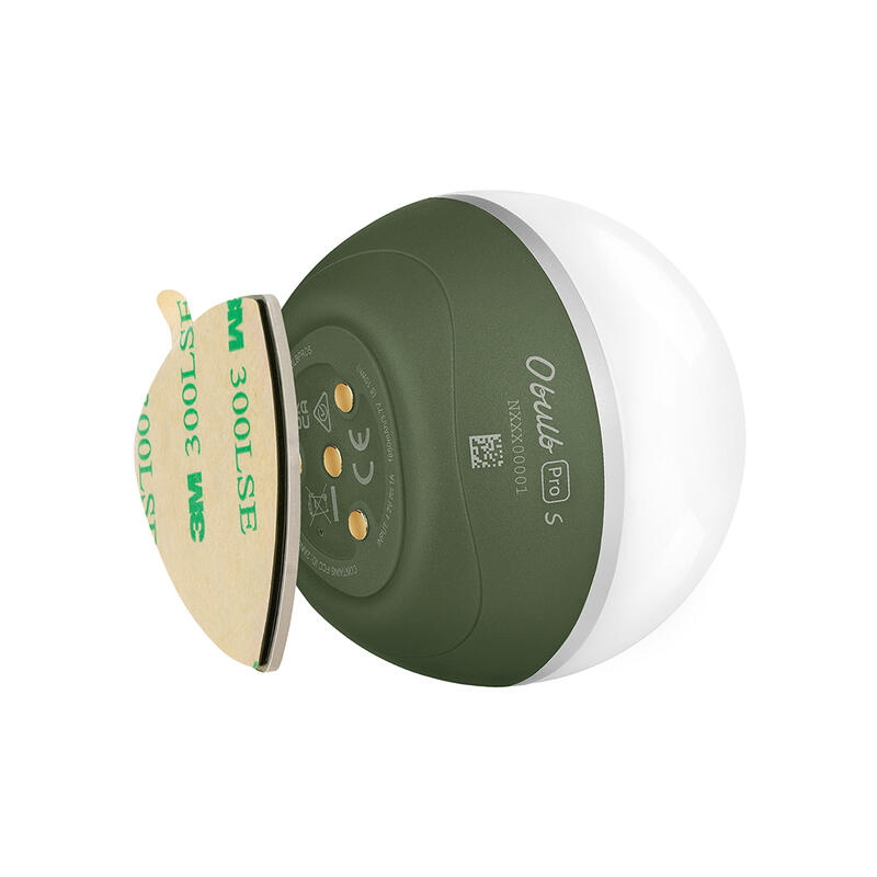 OLIGHT Obulb Pro S Multicolor Portátil LED Luz 240 Lum com Controle Remoto Verde