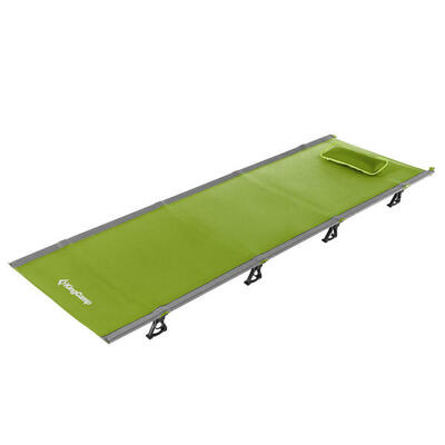 Aluminium veldbed outdoor klik vouwbed camping ligstoel lichtgewicht 190x64 cm