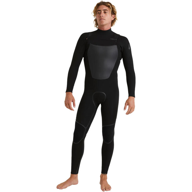 Surf copii Costume GBS Marathon Sessions 4/3mm Fermoar pe Piept