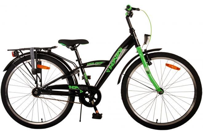 VOLARE BICYCLES Volare Thombike Kinderfiets - Jongens - 24 inch - Zwart Groen