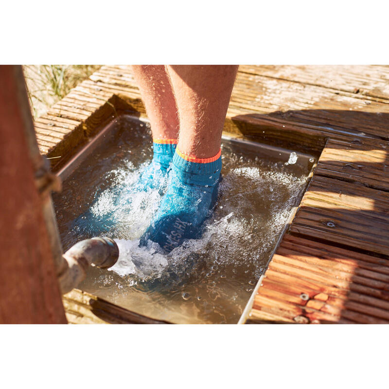 Chaussettes d'eau/Chaussettes de plage - unicolore bleu