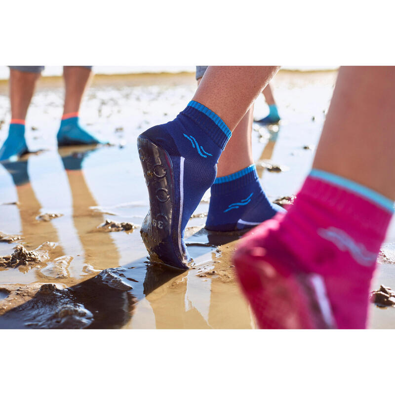 Chaussettes d'eau/Chaussettes de plage - unicolore rose