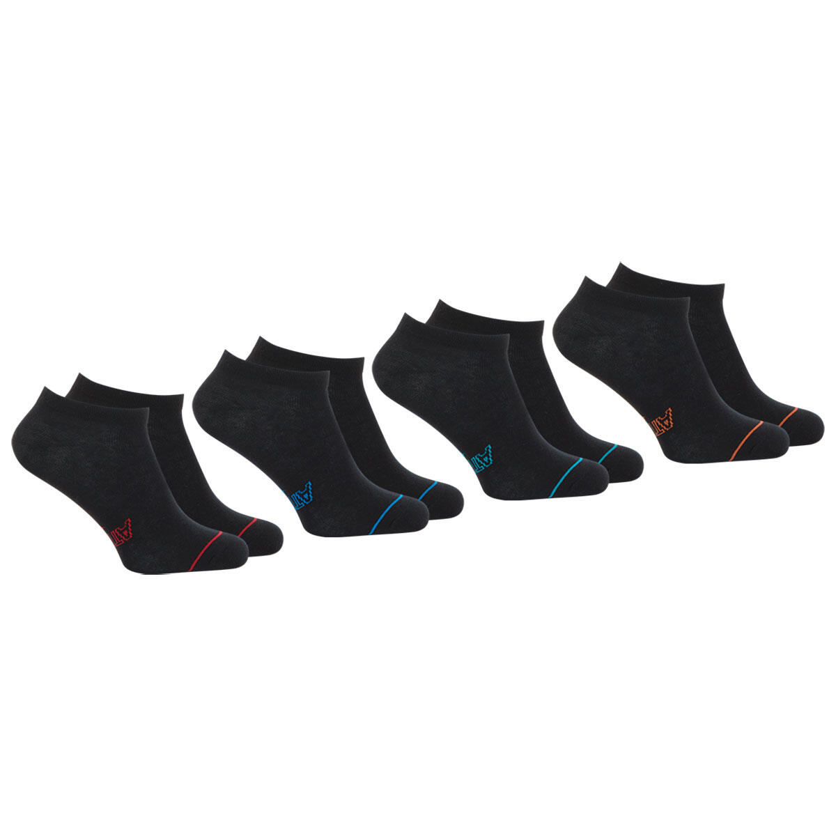 Lot de 4 paires de socquettes homme Low Cut Ecopack 4/4