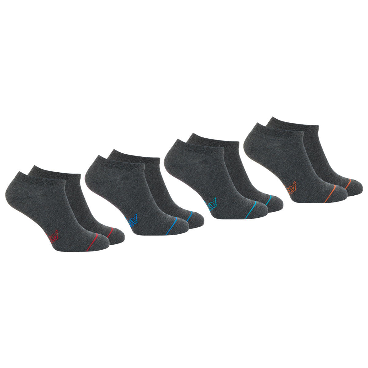 Lot de 4 paires de socquettes homme Low Cut Ecopack 4/4