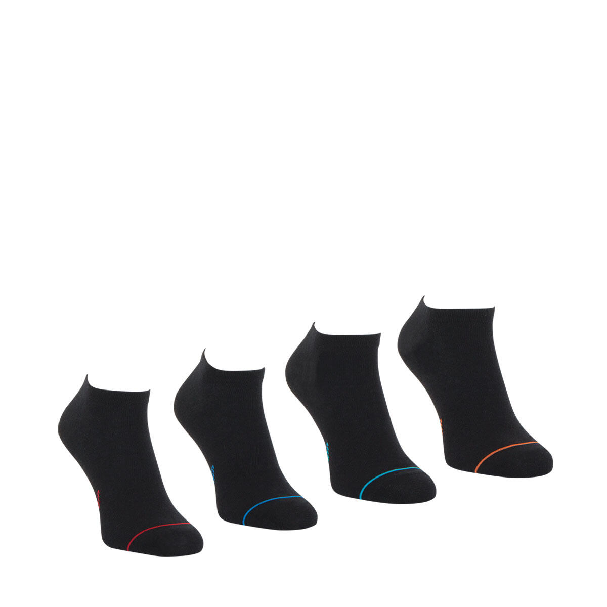 Lot de 4 paires de socquettes homme Low Cut Ecopack 2/4