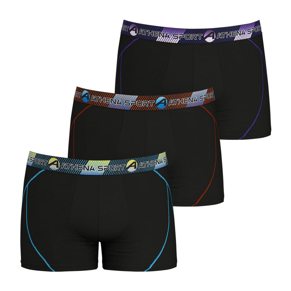 Lot de 3 boxers homme Training Dry 2/5