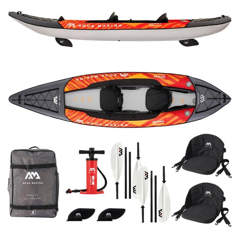 Aqua Marina Memba 2 person 390cm Drop-Stitch Fusion Kayak Package 1/7