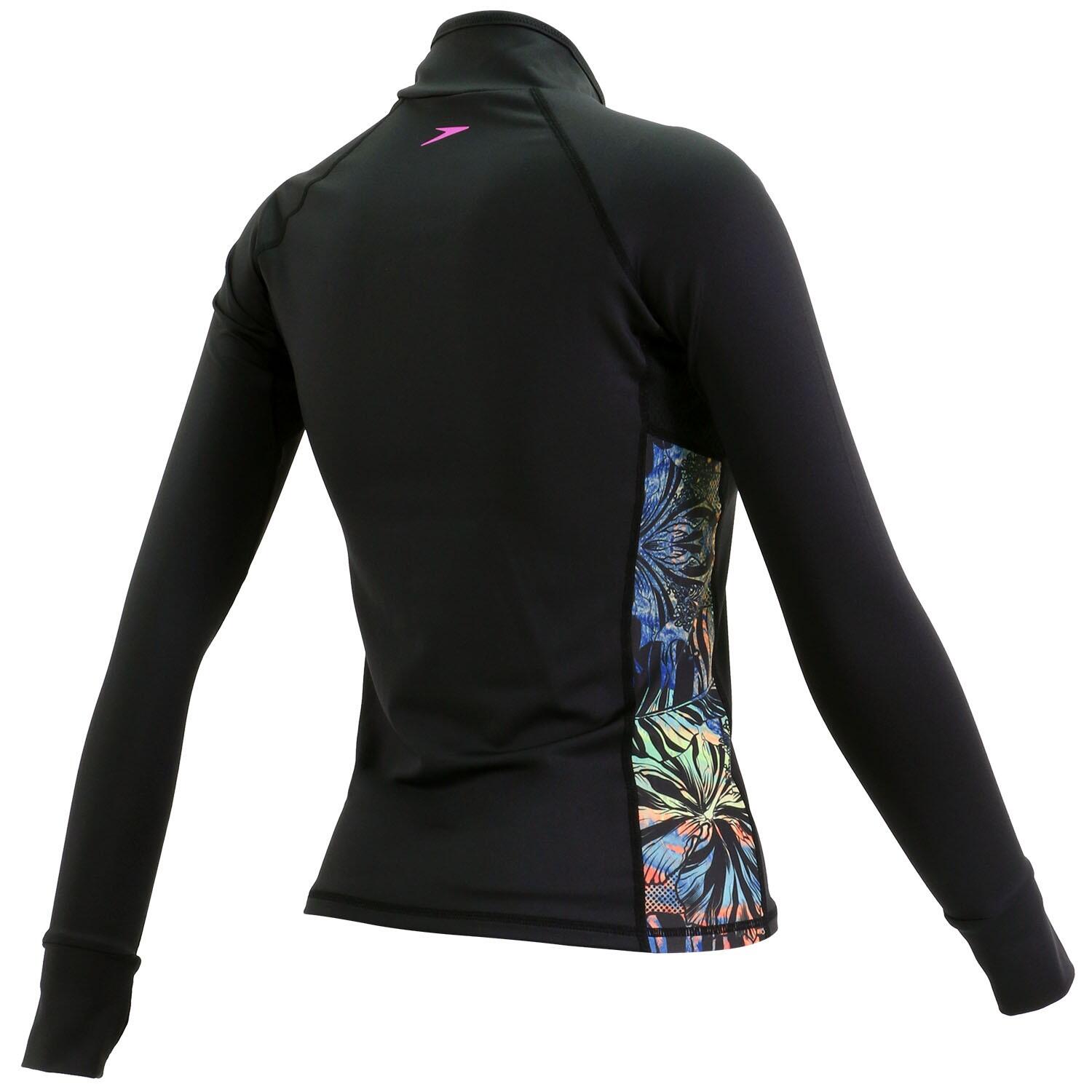 MAGLIA DONNA SPEEDO PROTECT+ FUNCTIONAL WATER ACTIVITY BLACK-EC 2/2