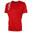 Rood hummel t-shirt korte mouw 100% polyester unisex