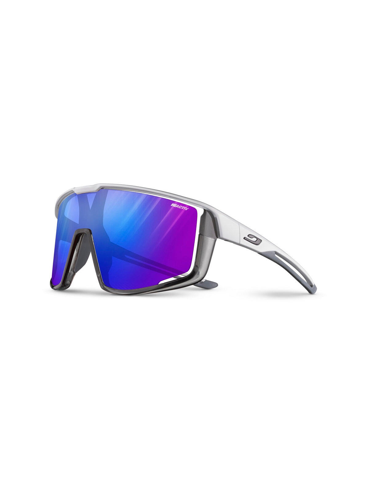 Lunettes Julbo Fury Reactiv 1-3 Mat Blanc/Bleu 7/7