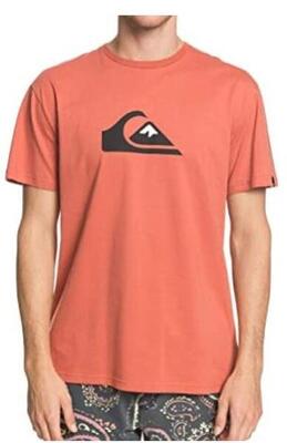 Quiksilver Herren T-Shirt Comp Logo rot