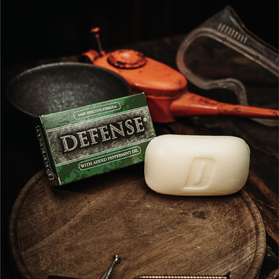 DEFENSE Peppermintové mýdlo, pro sportovce, Defense