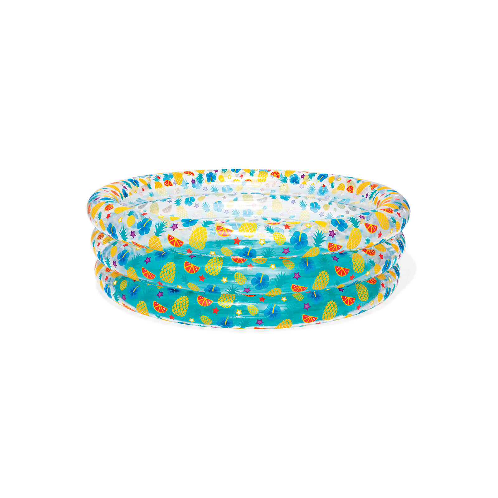 BESTWAY Piscina Insuflável - Bestway Transparent Tropical Play 170x53 cm