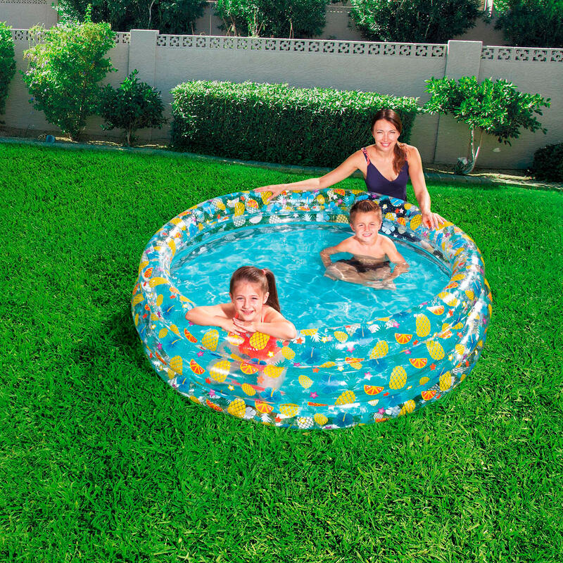 Piscina Insuflável - Bestway Transparent Tropical Play 170x53 cm