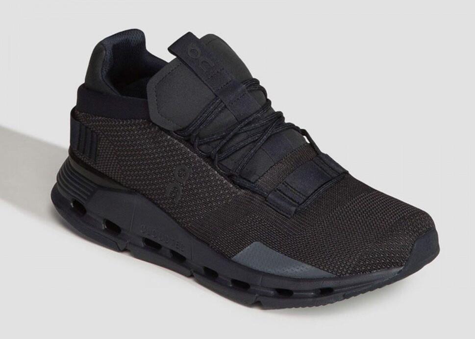 Buty do chodzenia damskie On Running Cloudnova Czarne
