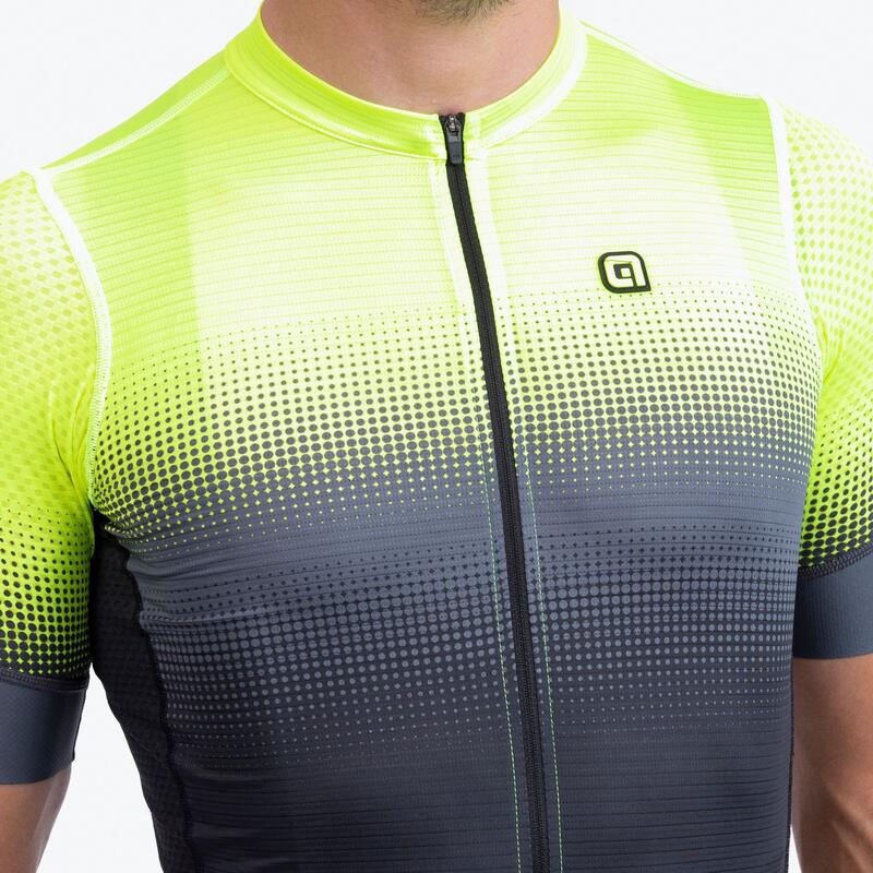 Alé Gradient Fluo Yellow Short Sleeve Jersey