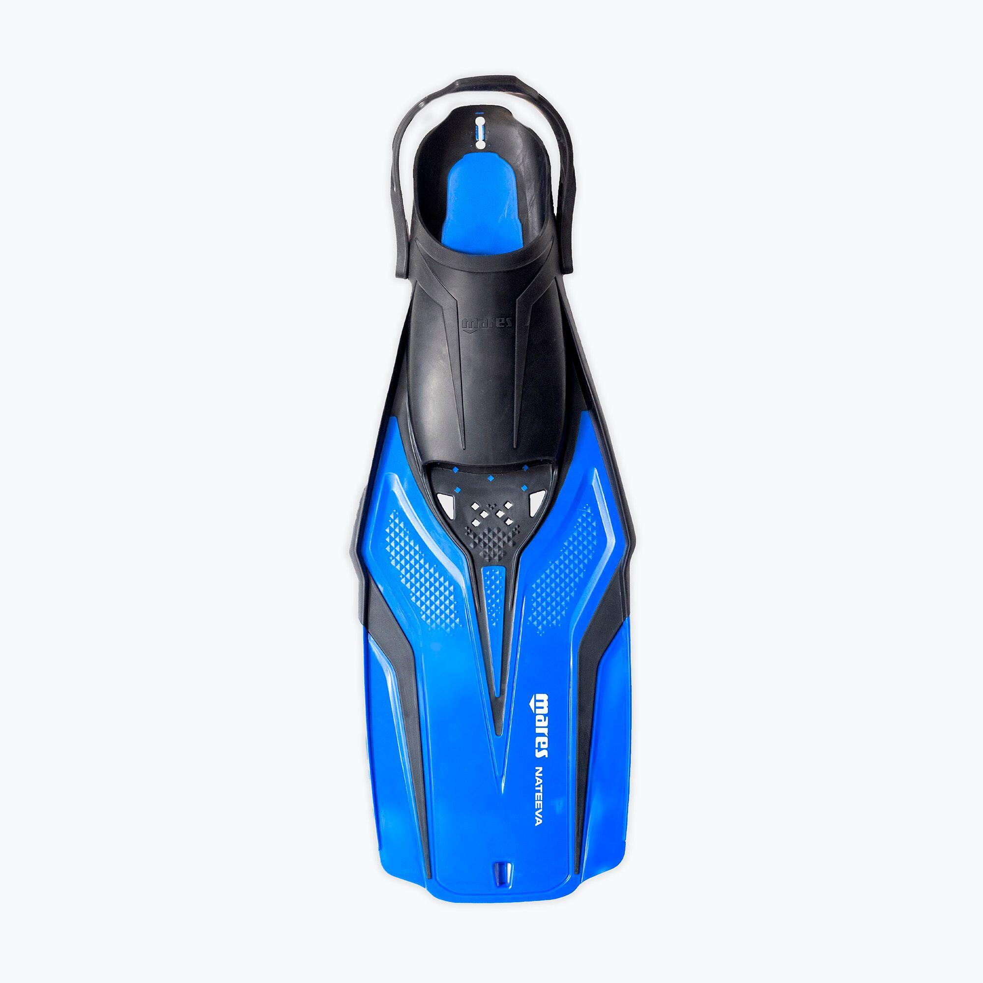 Aletas de snorkel para adultos NATEEVA azules 5/5