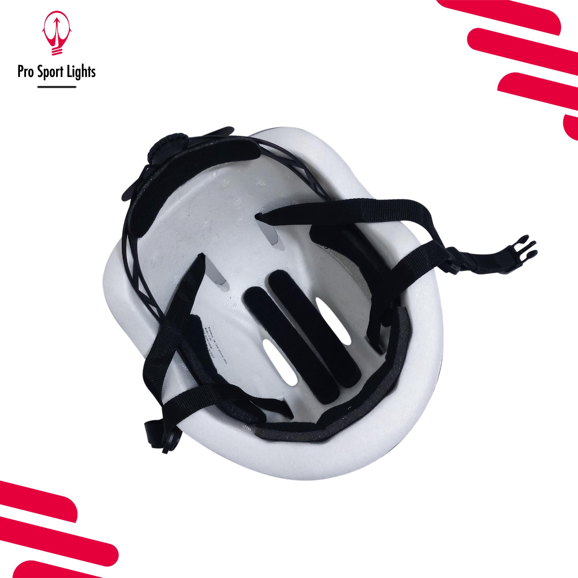 Fahrradhelm für Kinder, Jungen/Mädchen, Schwarz und Weiß – Größe S 48/54 cm 3/7