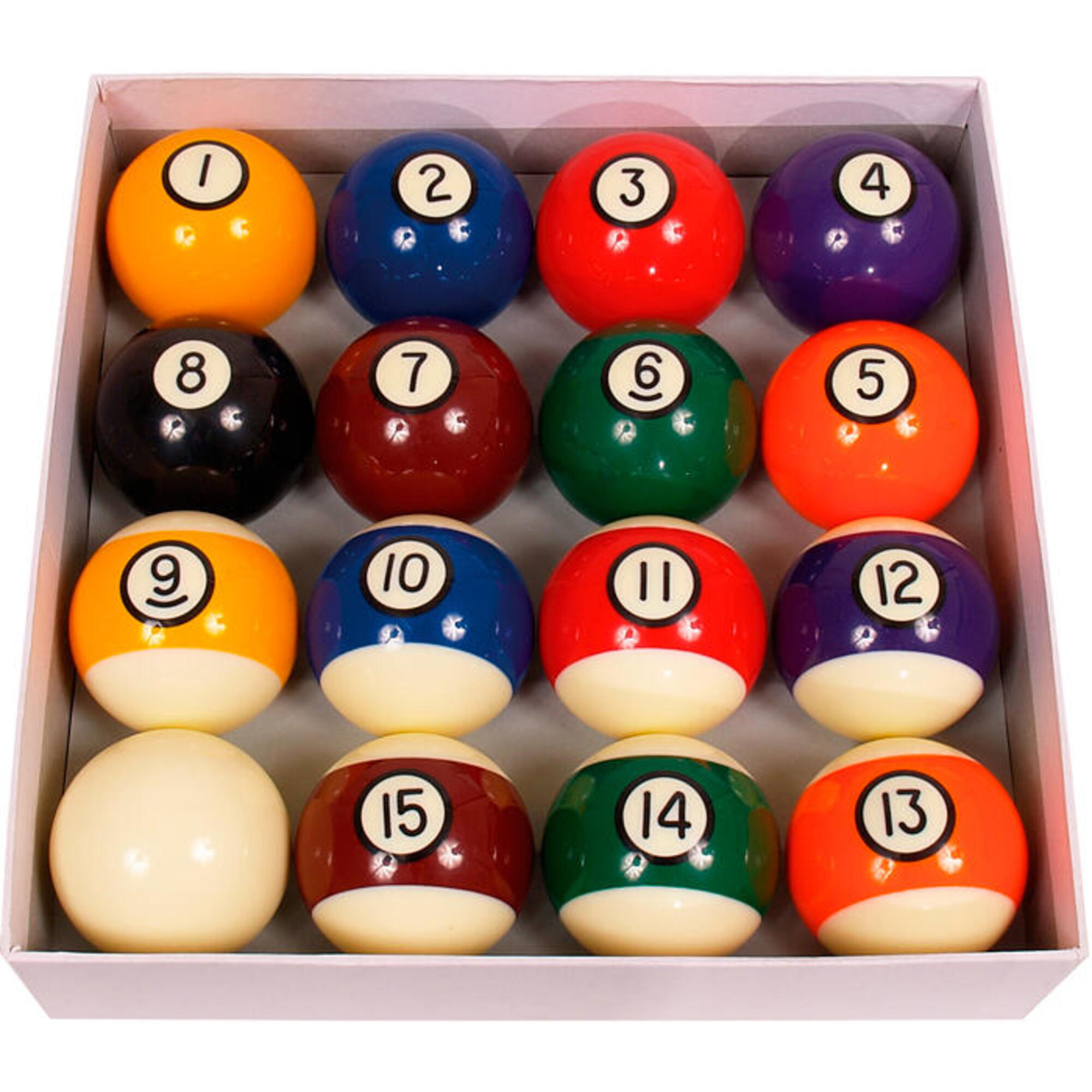 Ventura - Jeu De Boules De Billard Ventura Premium 57.2 Mm - Billes De Billard - Multicolore - Taille Unique - Decathlon