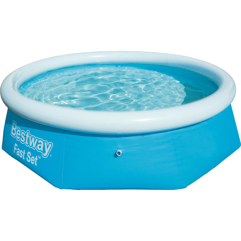 Fast Set Piscina insuflável redonda 244x66 cm 57265 Bestway