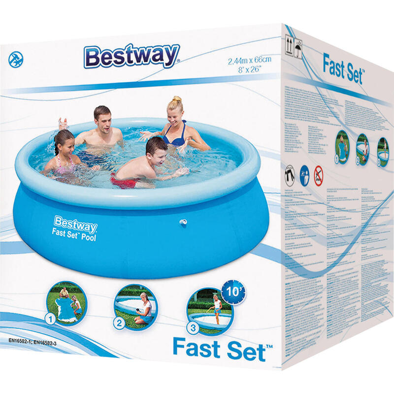 Bestway Fast Set zwembad 244 cm